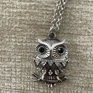 Owl pendant necklace